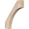 Ekena Millwork 5 1/2"W x 30"D x 38"H Westlake Smooth Knee Brace, Douglas Fir BRC06X30X38WTL00SDF - alternate 1